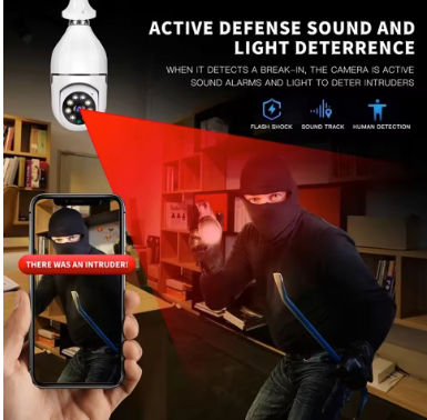 Camara Seguridad 360 Wifi Hd1080p
